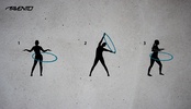 Gimnastikos lankas AVENTO 42HF - 100cm, 1,2kg 6
